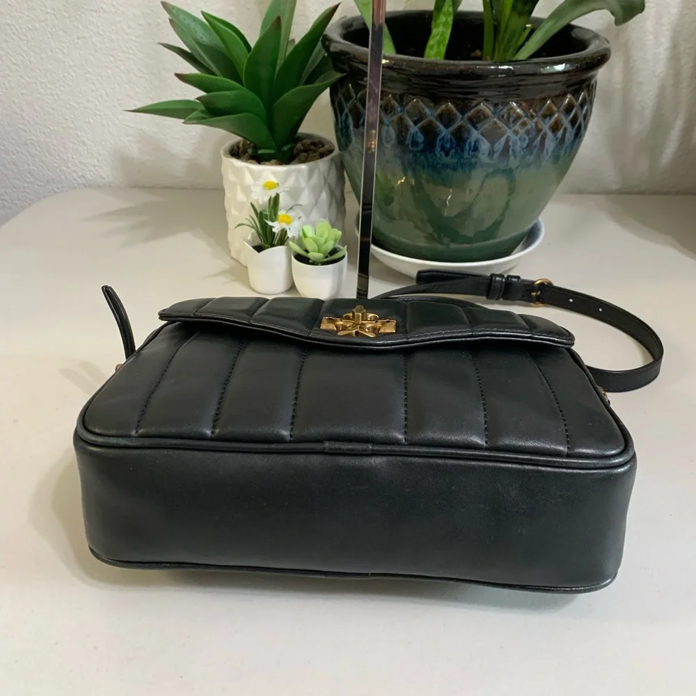 ๐๐ TORY BURCH Crossbody Black Leather Bag - Picture 6 of 14